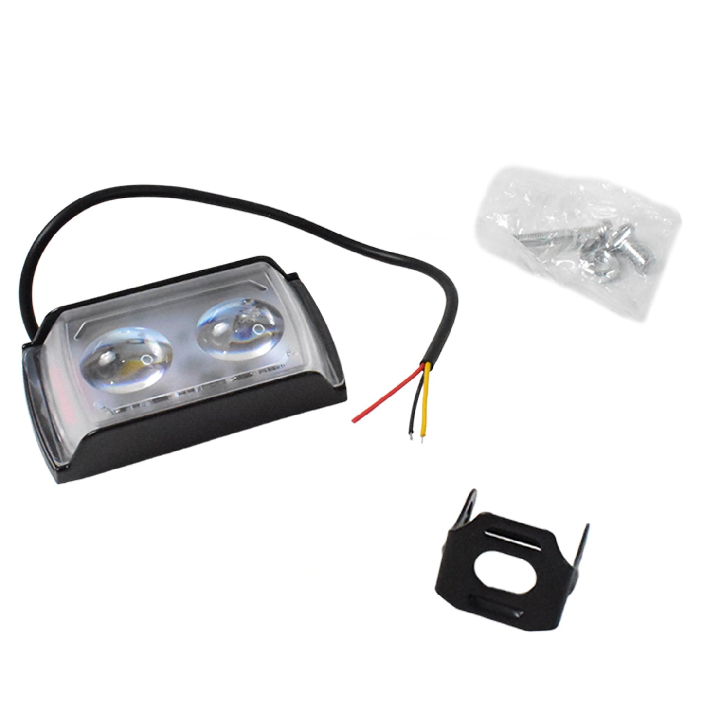 6 Mode LED Spotlight Universal Ultra Mini Double Lens Fog Light (1 Pc)