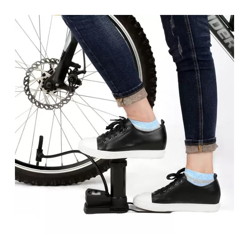 Mini Foot Pump Inflator For Bike and car