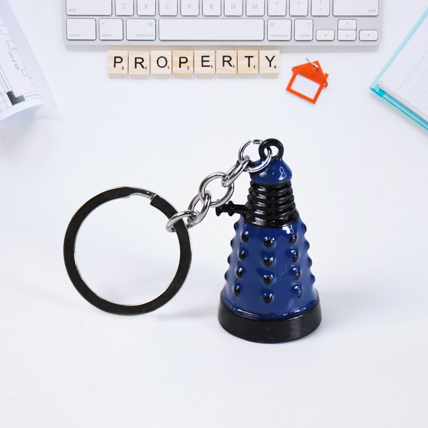 Metal Keychain - Durable & Stylish Accessory (1 Pc / Mix Color)